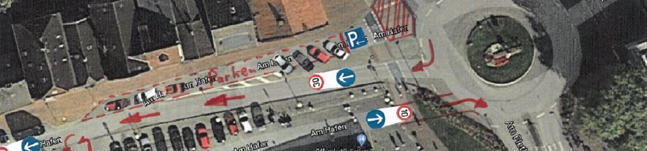 Kreisverkehr Hafen